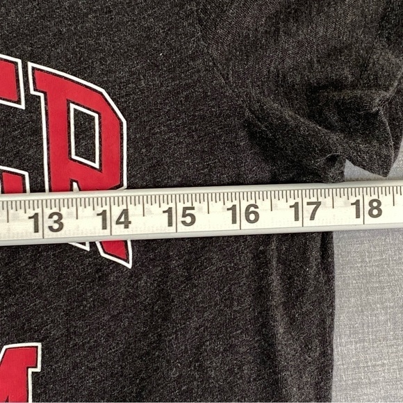 Tommy Hilfiger Denim Tee T-Shirt Mens Medium Gray 100% Cotton Chest Spellout - Picture 8 of 9